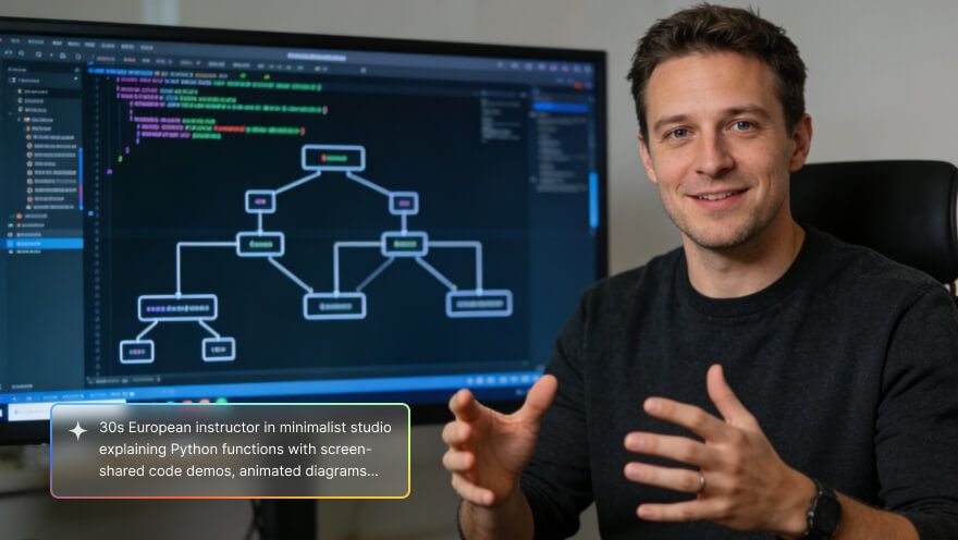 Creatore di video educativi con intelligenza artificiale