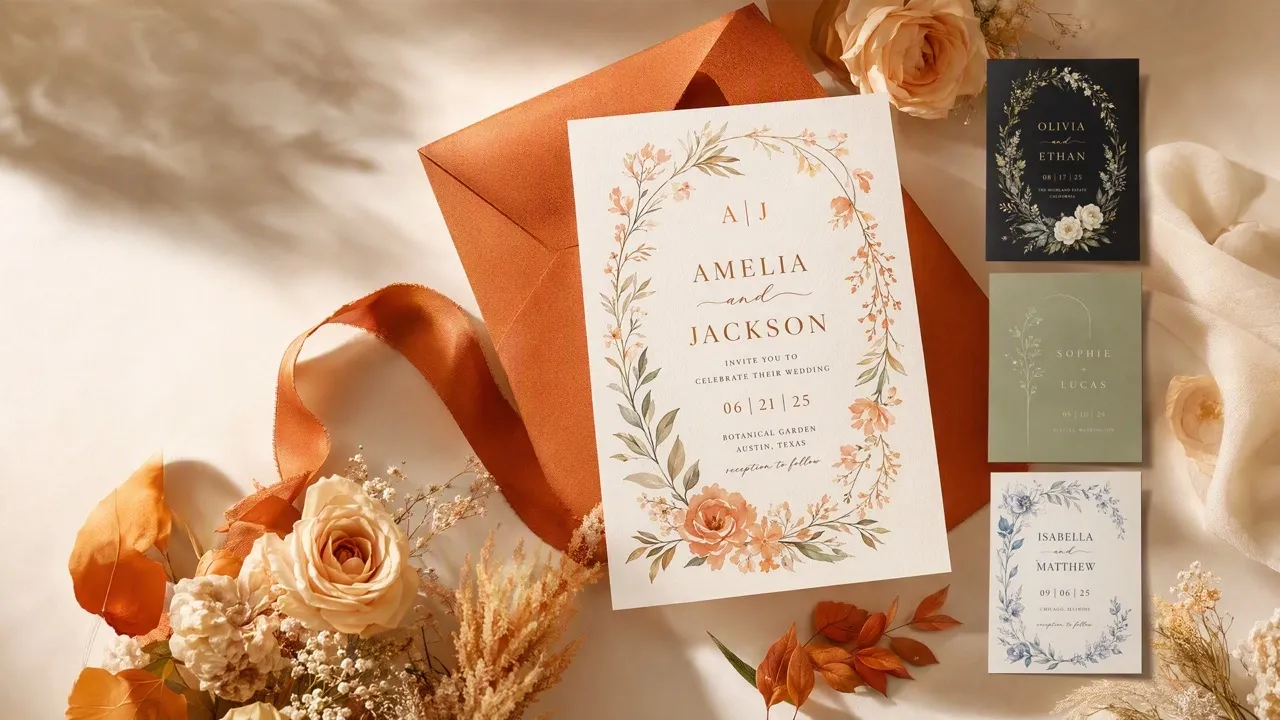 Créateur d’invitations de mariage