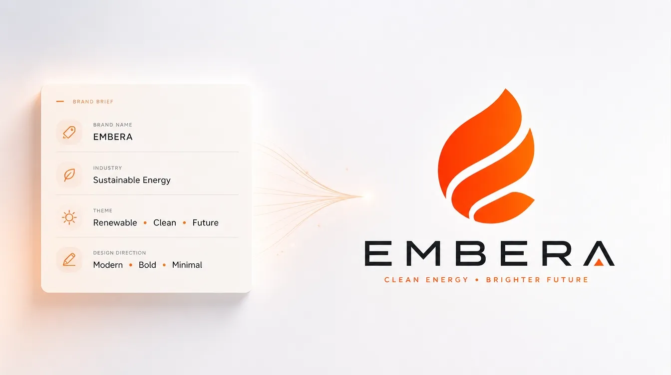 Transforme as anotações da sua marca em um logotipo utilizável rapidamente