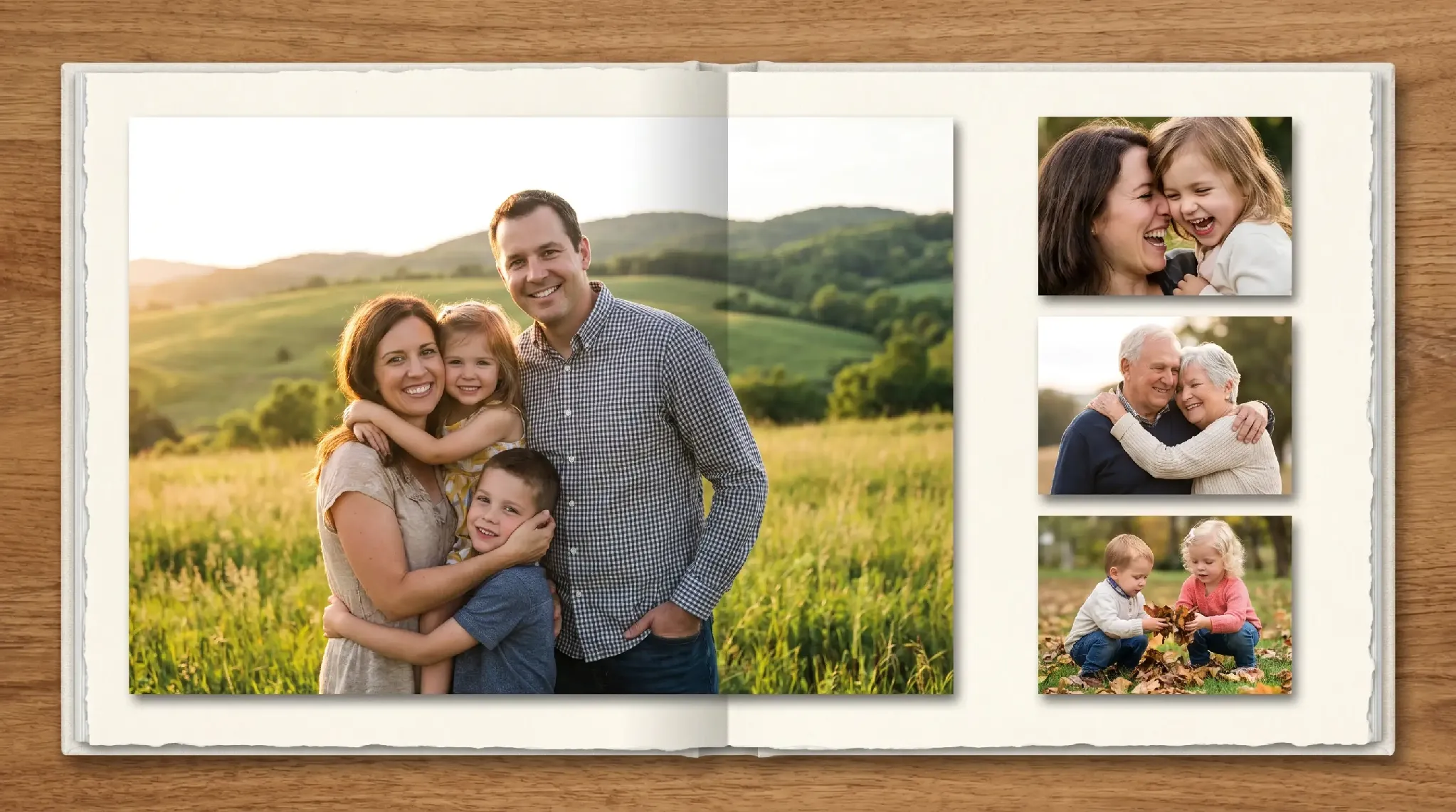 Album, Photo Wall, and Print-Ready Layouts