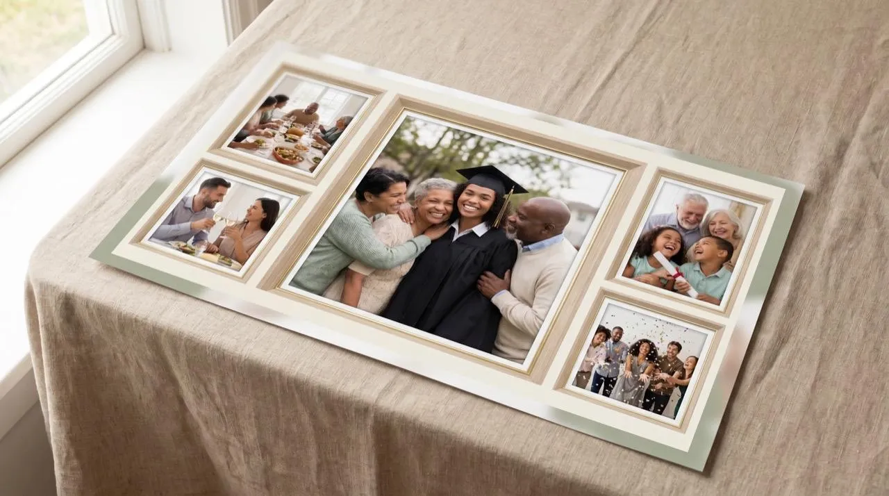 Frame Collages for Family Milestones