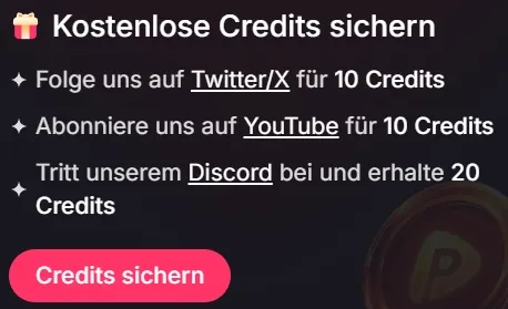 Folgen Sie den offiziellen Social-Media-Kanälen