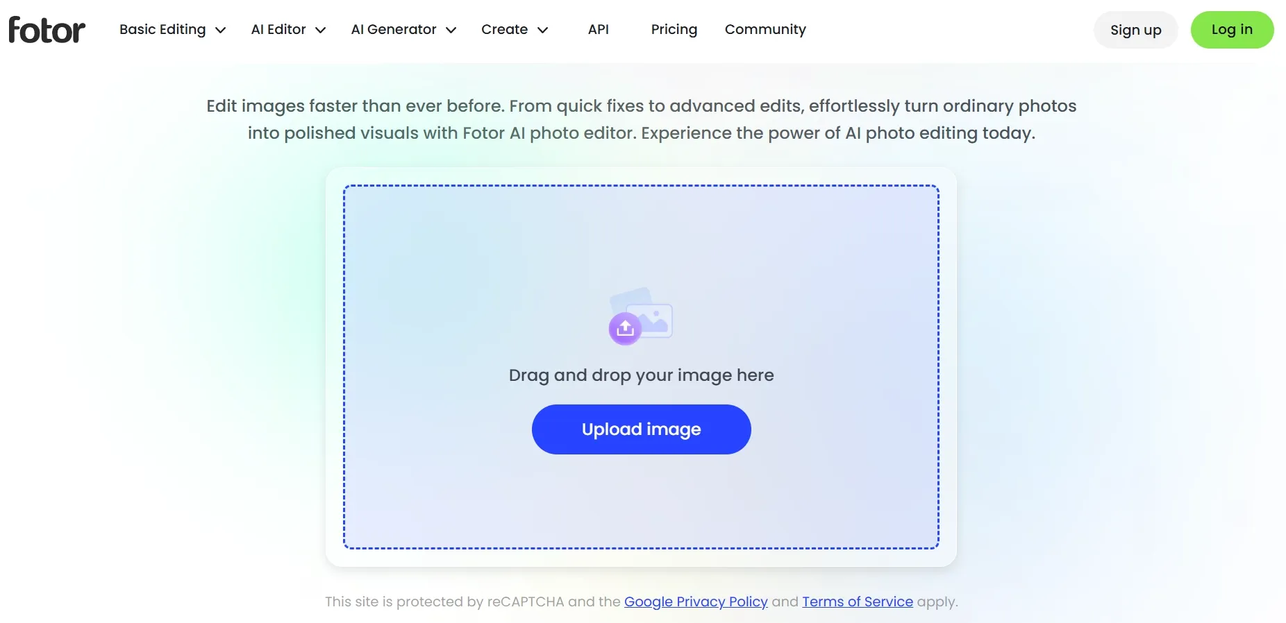 fotor-ai-editor di foto