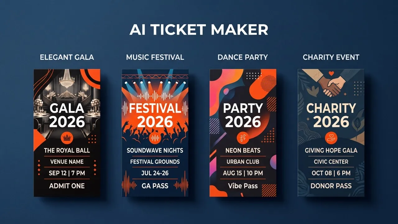Match Every Ticket to Your Event Theme
