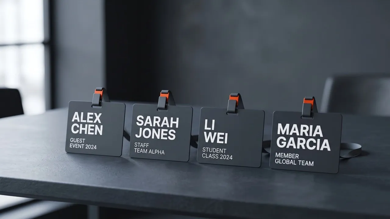 Make Name Tags Without Design Skills