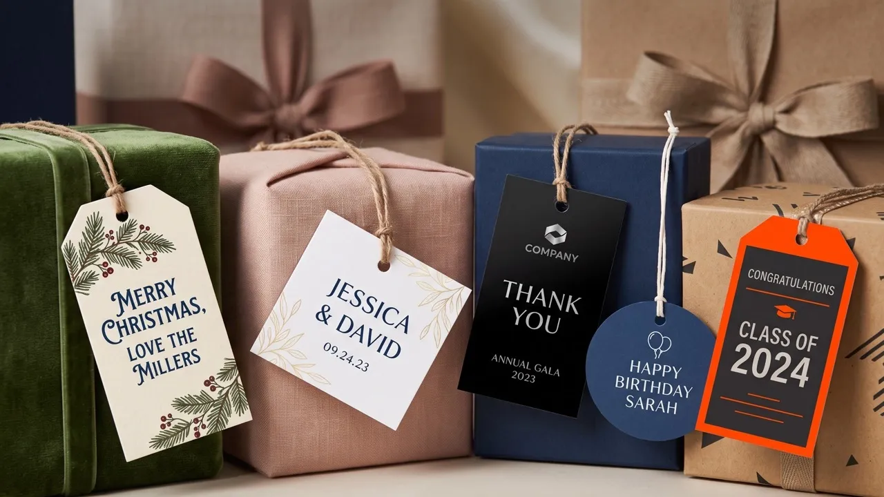 Design Personalized Gift Tags for Any Occasion