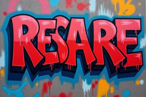 Diverse Graffiti Creations