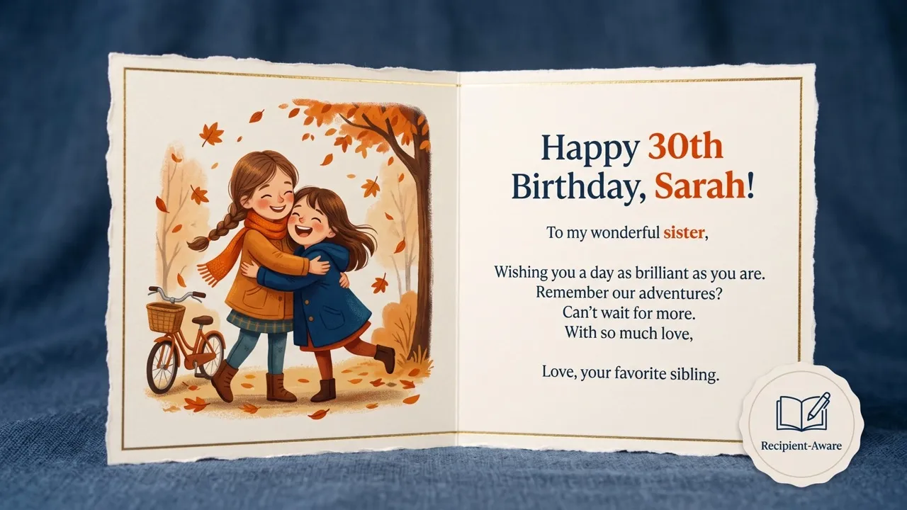 Make Birthday Cards Feel Written Just for Them