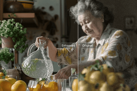 Restore Old & Blurry Photos
