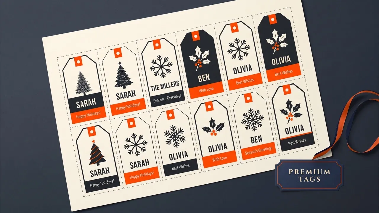 Scale Your Packaging with Batch Custom Gift Tags