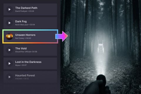 Enhance the Terror with Immersive Background Music