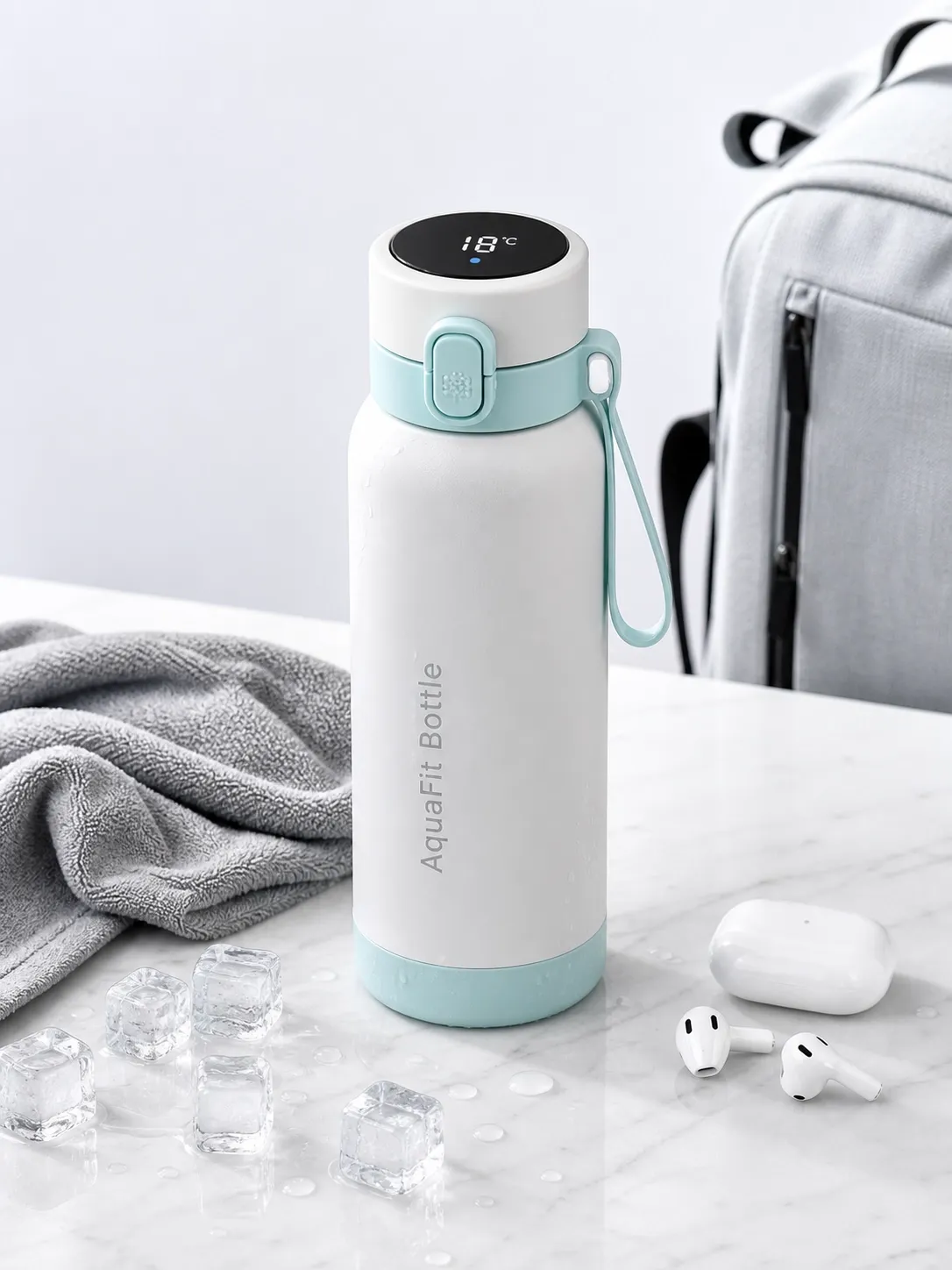 Imagen original del producto ficticio AquaFit Bottle