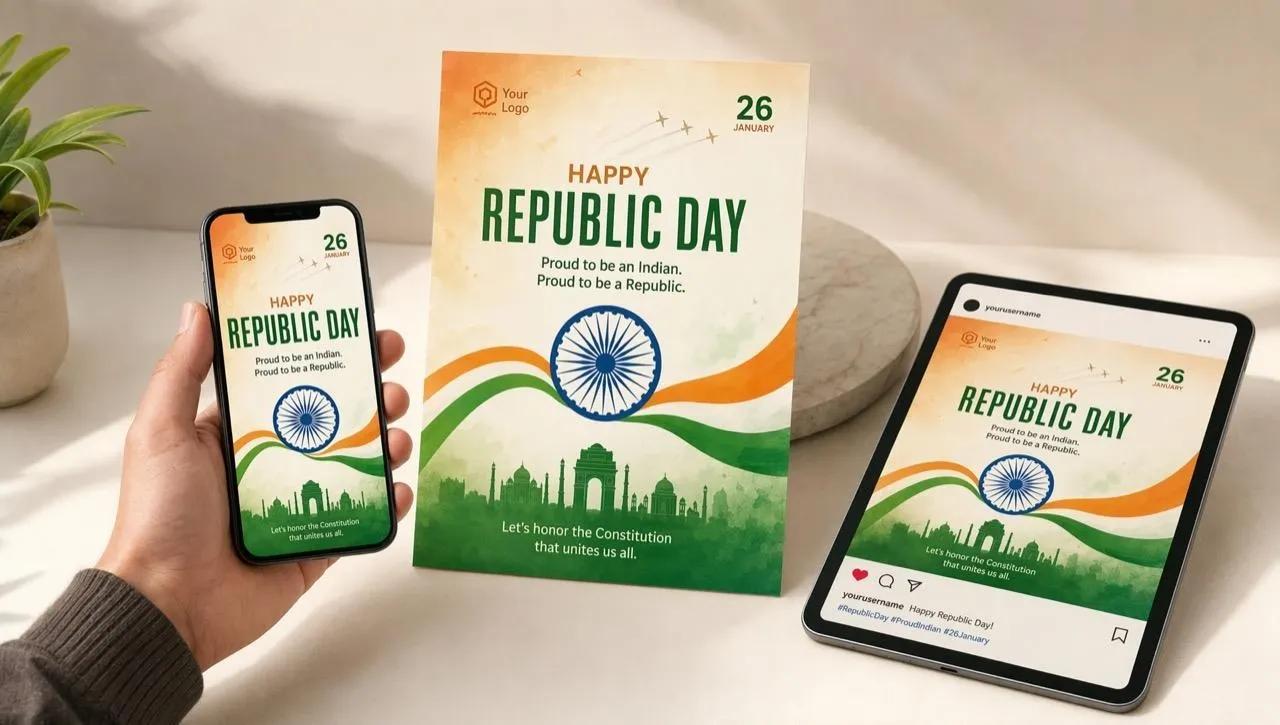 India Republic Day Poster