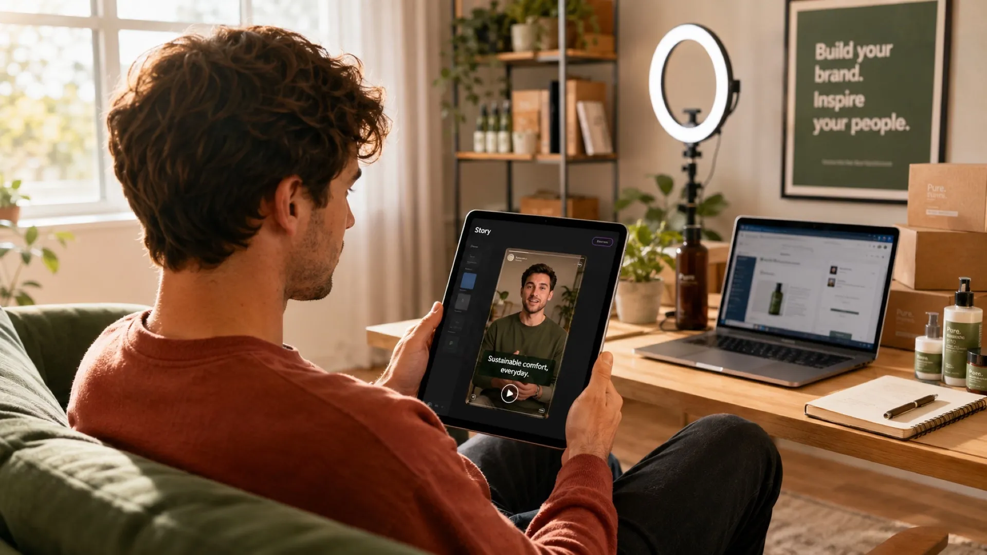 Transforme promoções em anúncios em vídeo envolventes