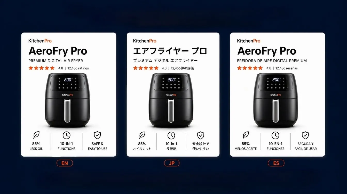 Help Global Shoppers Understand Your Product Faster