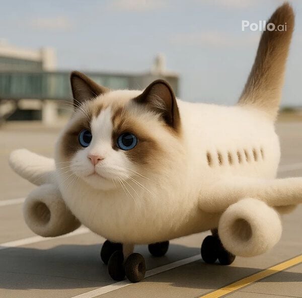 Fun Furry Flight for Sharing