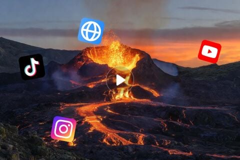 用連結生成可分享的影片