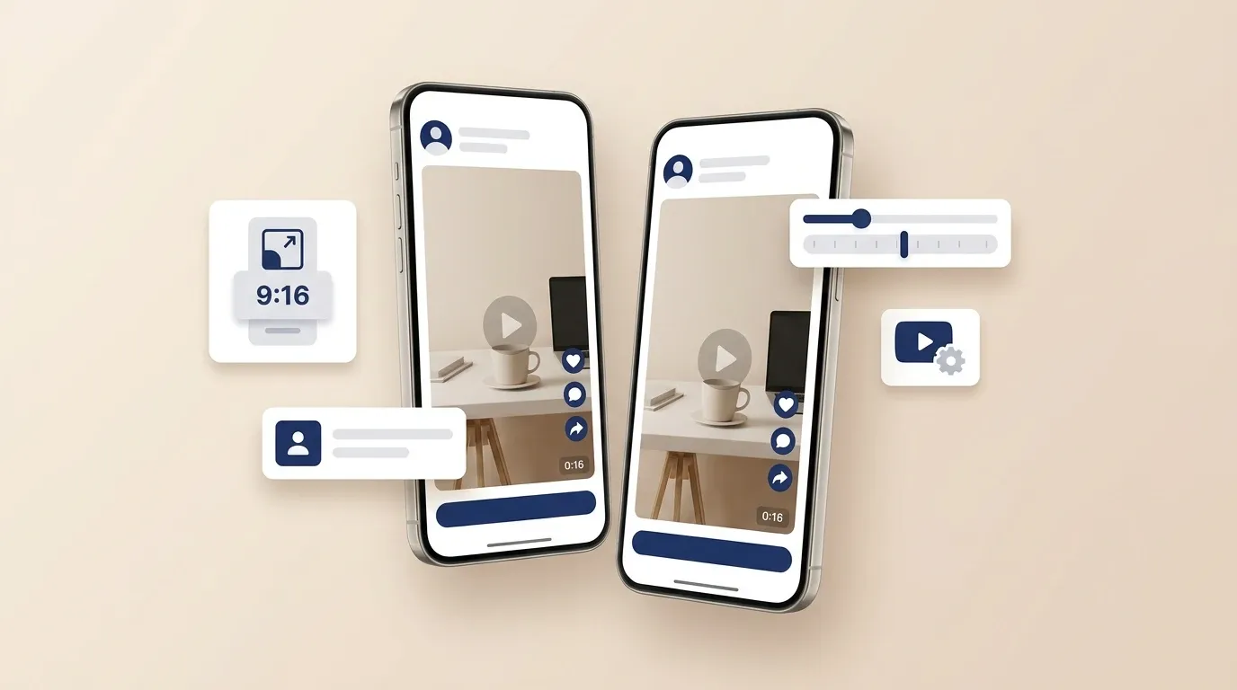 Diseñado para formatos de vídeo de TikTok