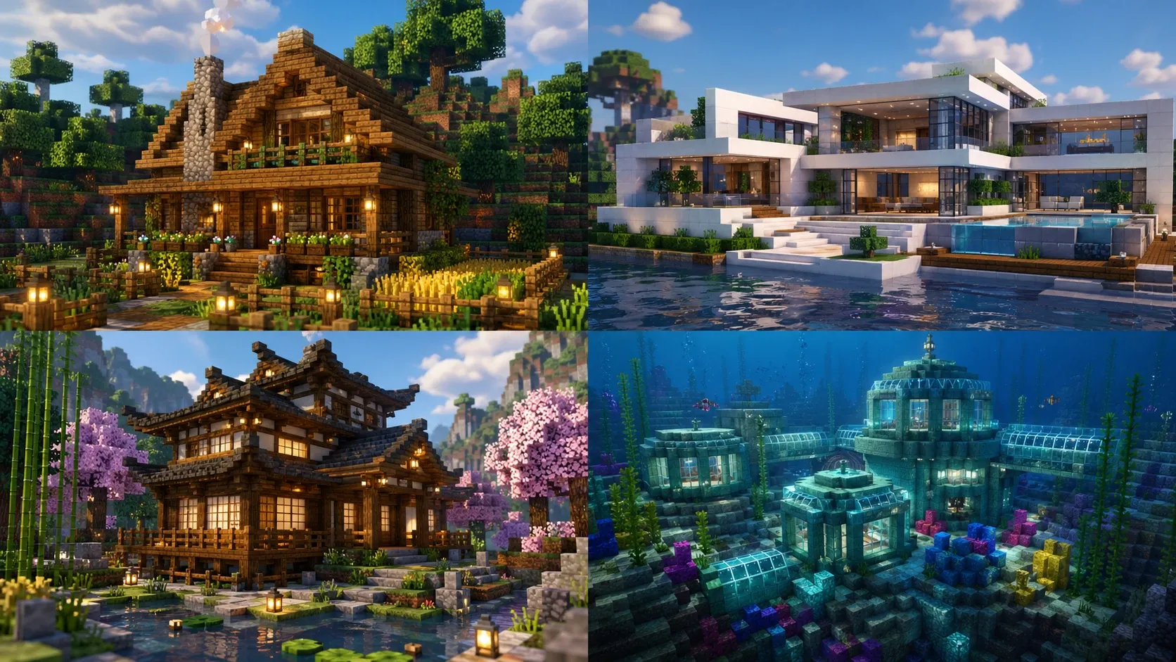 Ideas de casas de Minecraft