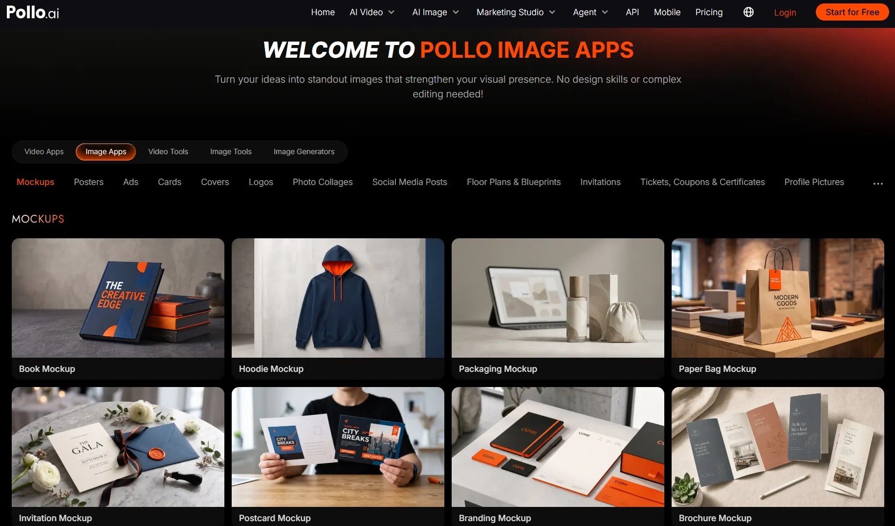 A collection of various mockup designs including books, hoodies, and packaging.