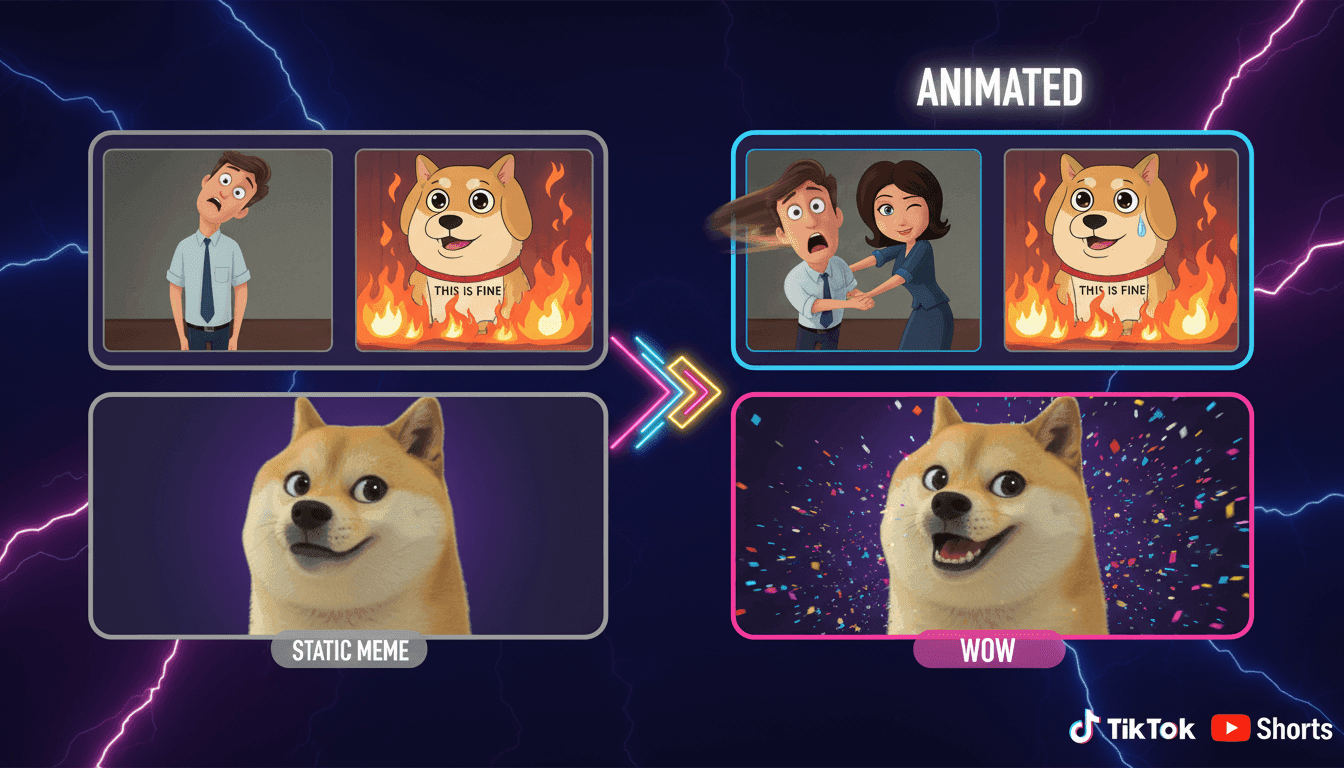 Animate Memes and Viral Content