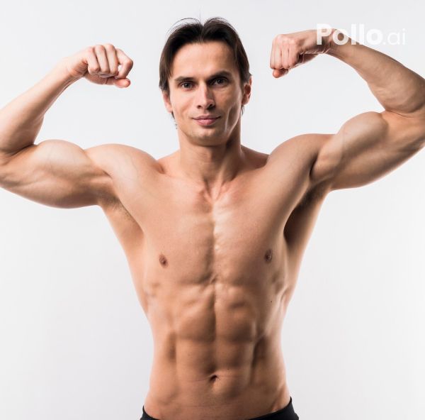 AI Muscle Generator: Get AI Videos Changing Your Physique | Pollo AI