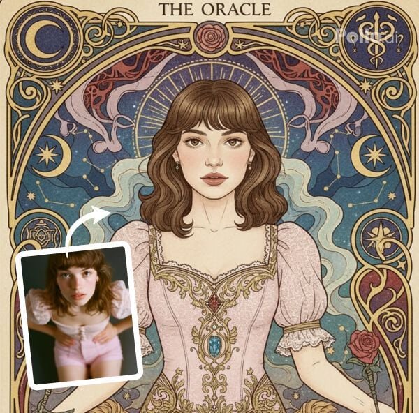 Karya Seni Tarot yang Seperti Nyata