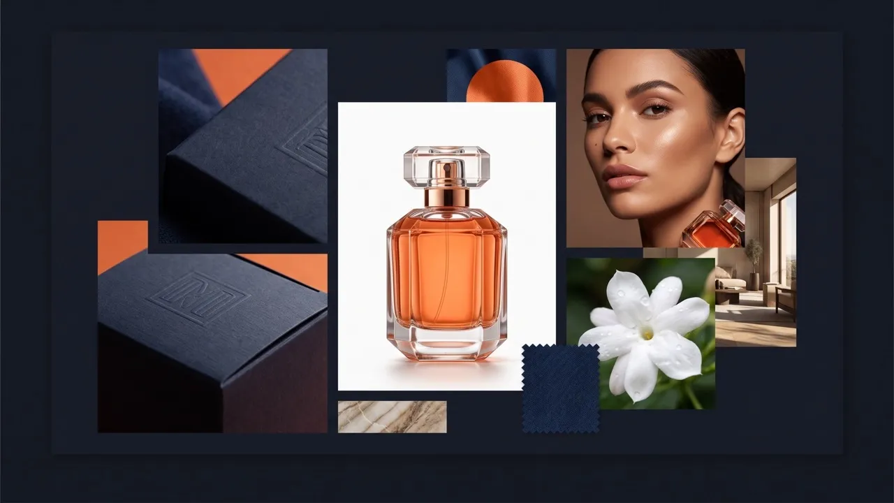 Halte jedes Moodboard originalgetreu zu seiner Referenz.