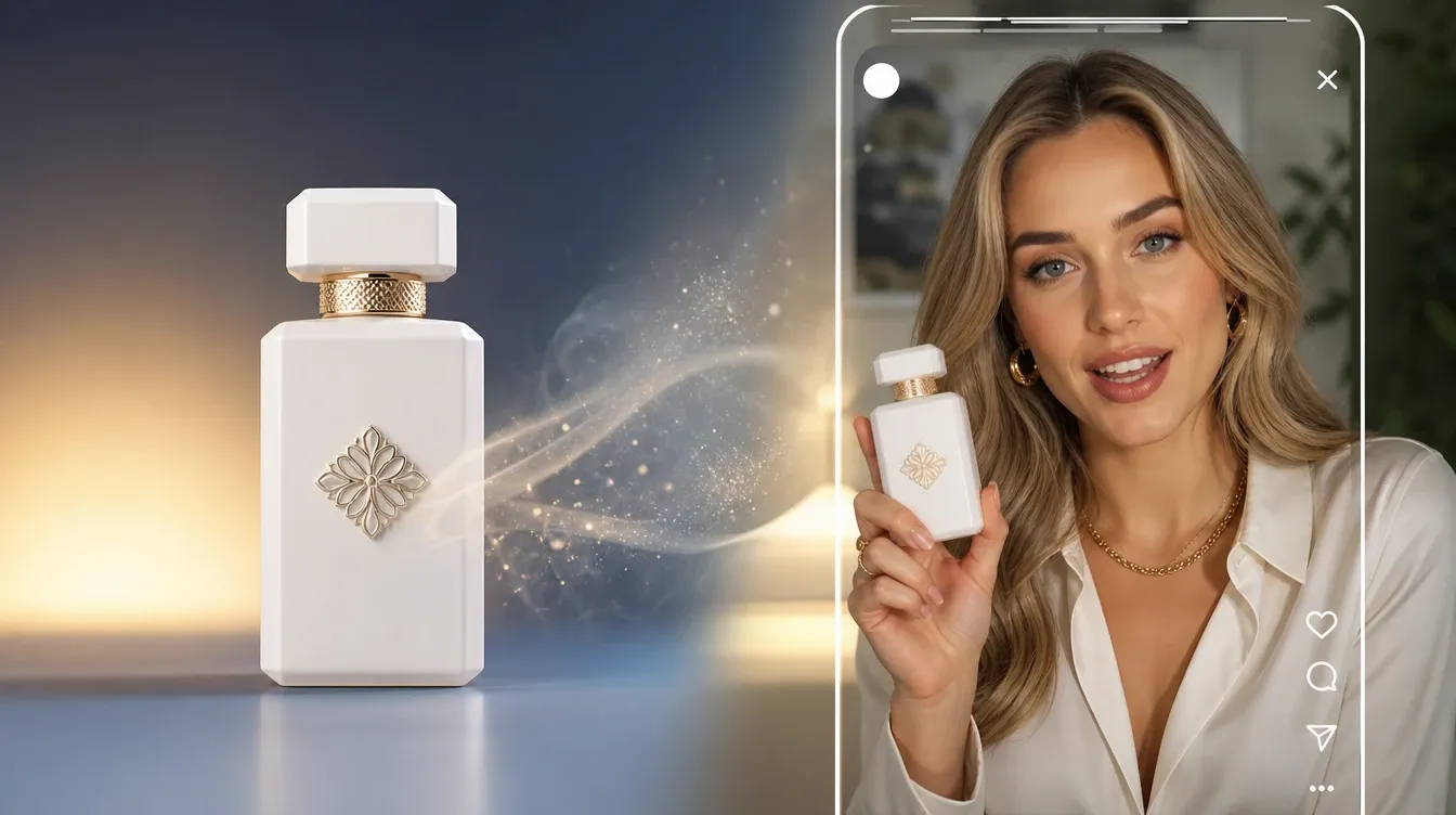 Présentez le produit sans équipe de tournage
