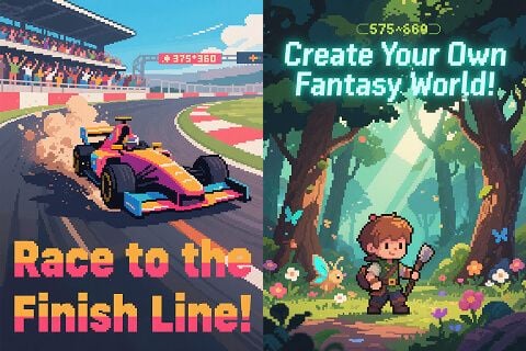Multi-Use Pixel Art