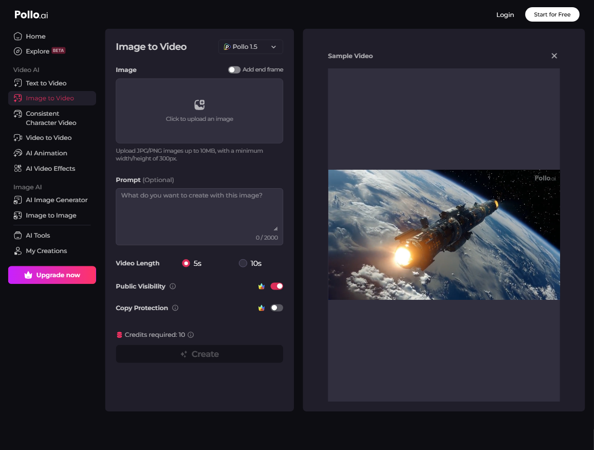 How To Use RunwayML AI Image To Video Generator Pollo AI