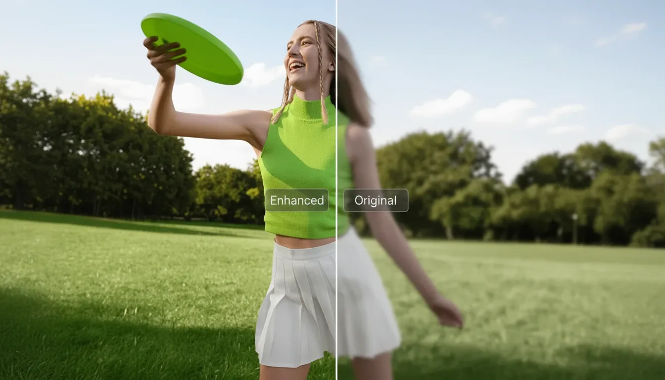 Portræt AI-fotoretouchering
