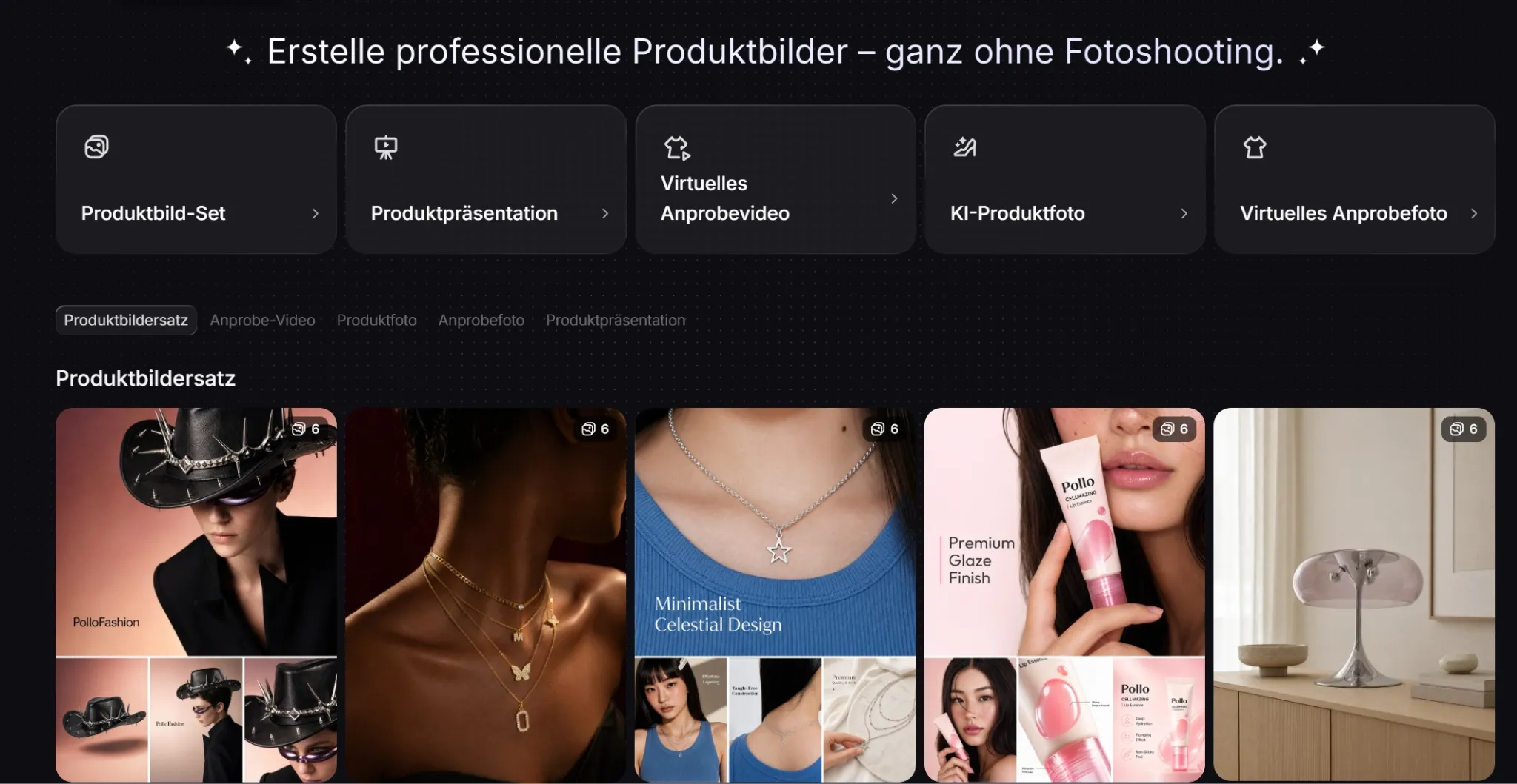 Professionelle Produktbilder für Mode und Kosmetik ohne Fotoshooting.