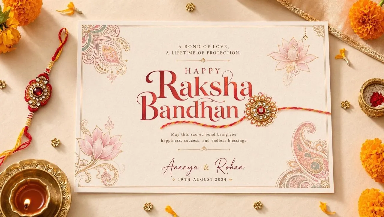 Rakhi Motifs With a Distinct Festive Look