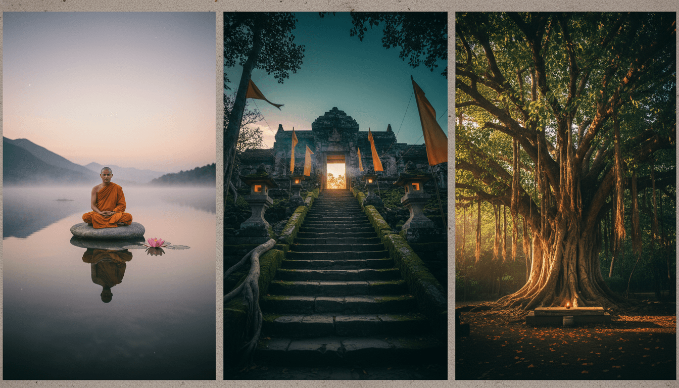 Serene Buddhist Visuals