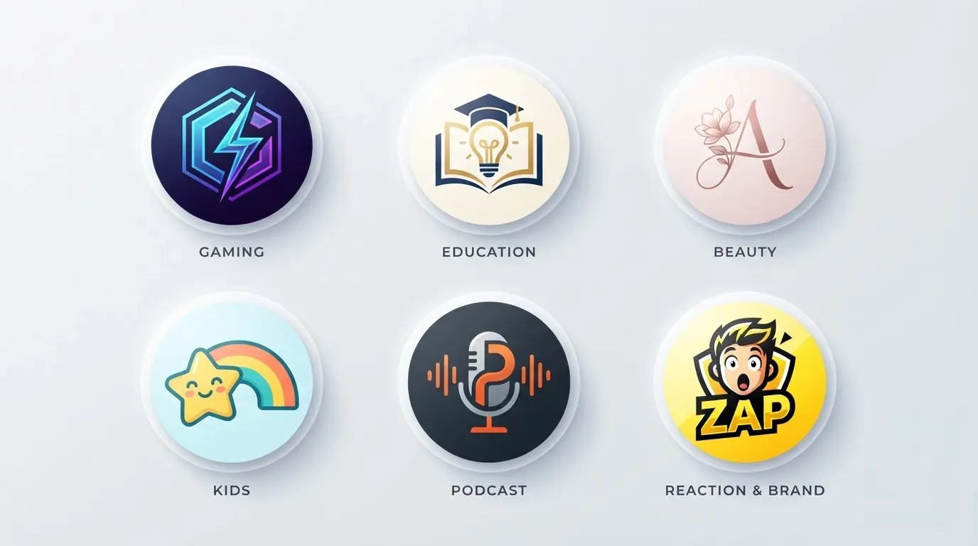 Generate YouTube Logos in Seconds
