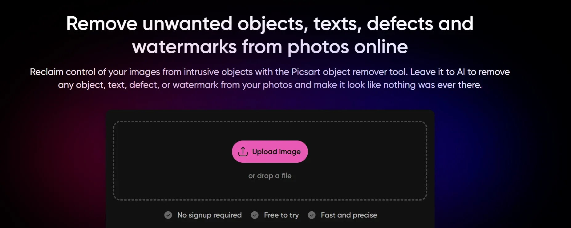 Tambi n cuenta con herramientas complementarias para filtros, texto, fondos y ediciones creativas