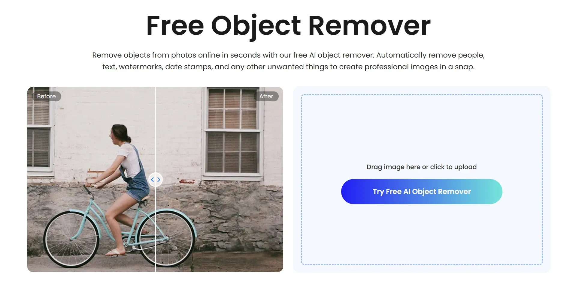 Tambi n incluye otras herramientas de foto, como recorte, cambio de fondo, retoque y mejora de imagen