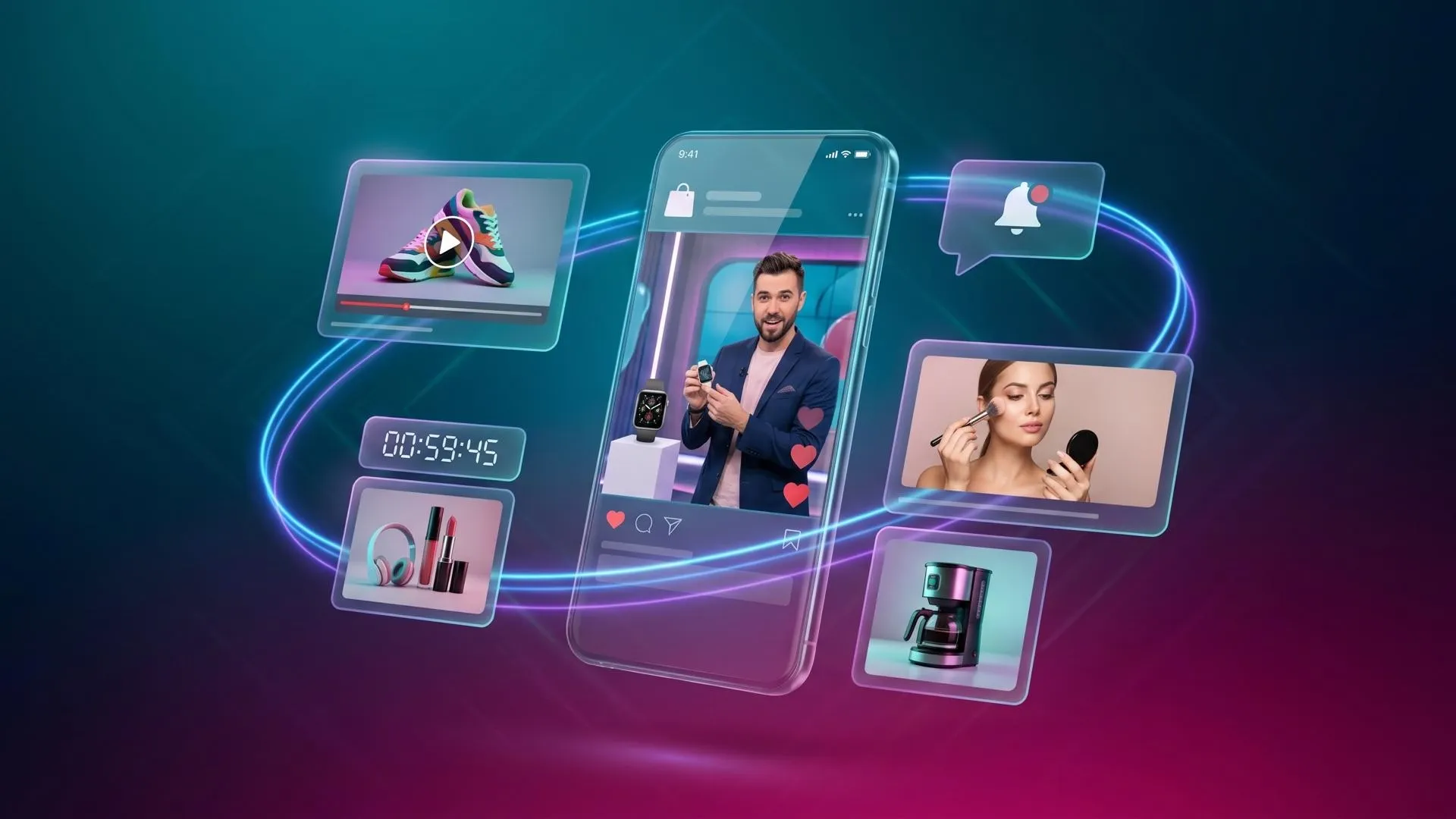 โฆษณาช้อปปิ้งสดบน TikTok
