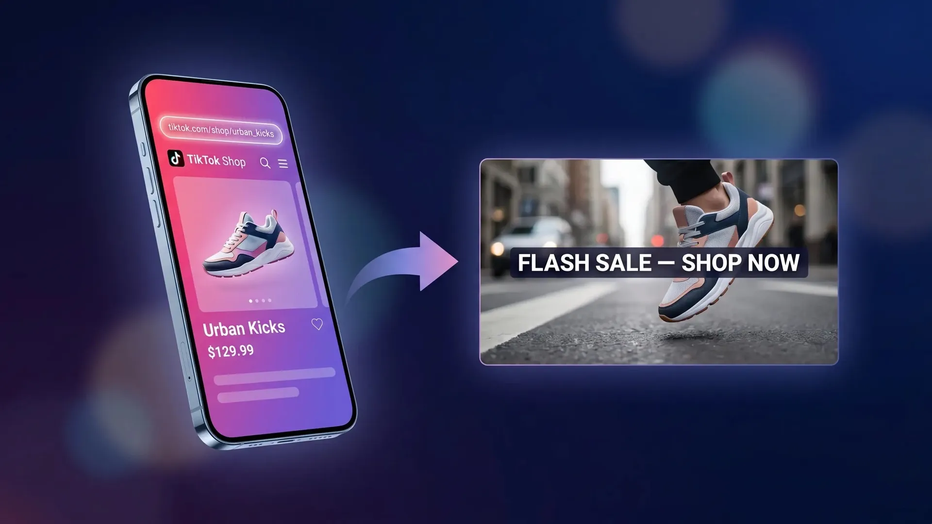 TikTok Shop URL to Video