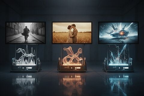 AI-Generated Soundtracks Amplifying Drama