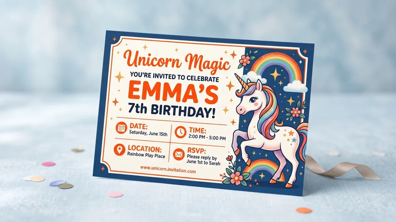 Crea un invito di compleanno che i tuoi ospiti ricorderanno
