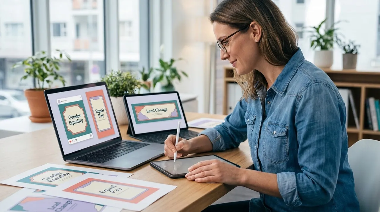 Create Optimized Social Media Advocacy Tiles