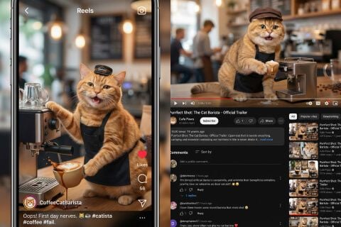 Optimaliseer voor TikTok, Reels of YouTube