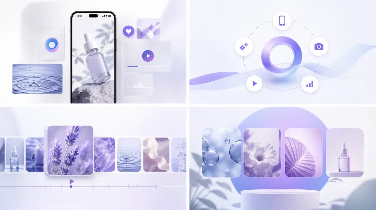 YouTube ShortsやUGC風動画の活用イメージ